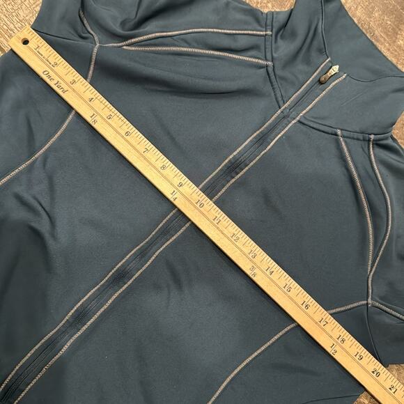 Columbia Women's Full Zip Fleece Lined Performance Jacket Grayish Blue Size L - Picture 4 of 8